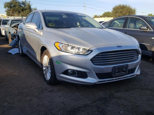 3FA6P0SUXER398479 - 2014 FORD FUSION TIT SILVER photo 1