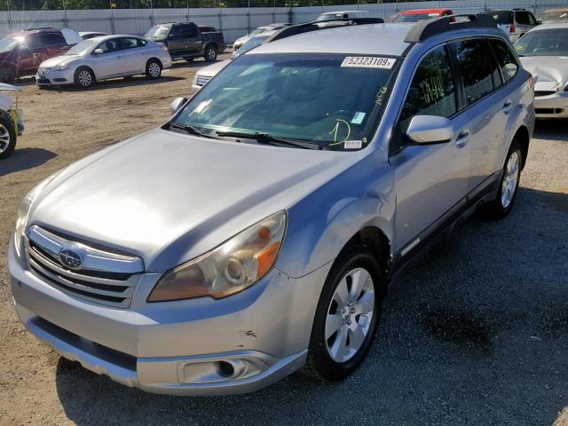 4S4BRCBCXC3206058 - 2012 SUBARU OUTBACK 2. SILVER photo 2