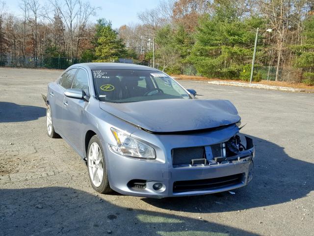 1N4AA5AP5AC813608 - 2010 NISSAN MAXIMA S BLUE photo 1