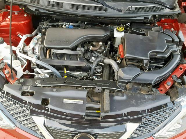 JN1BJ1CR8KW310941 - 2019 NISSAN ROGUE SPOR RED photo 7