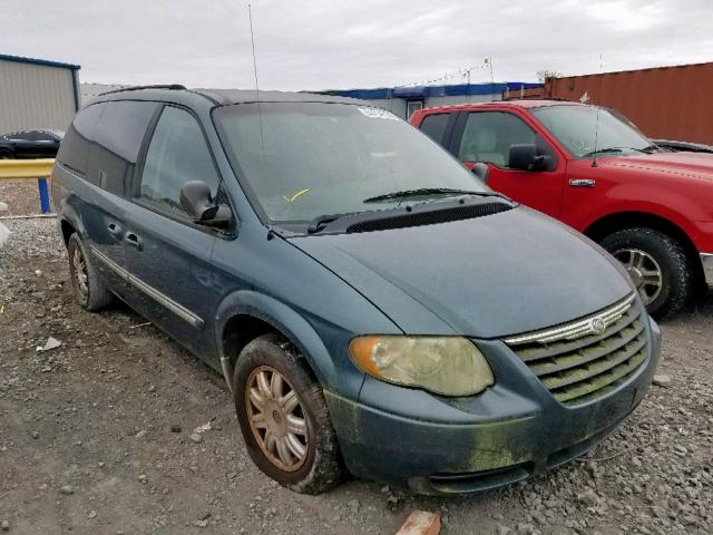 2A4GP54L57R136422 - 2007 CHRYSLER TOWN & COU BLUE photo 1