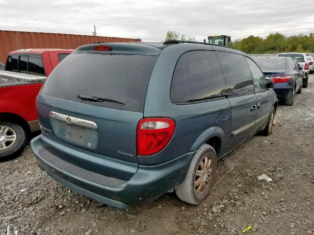 2A4GP54L57R136422 - 2007 CHRYSLER TOWN & COU BLUE photo 4