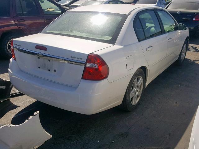 1G1ZT58N78F111321 - 2008 CHEVROLET MALIBU LT WHITE photo 4