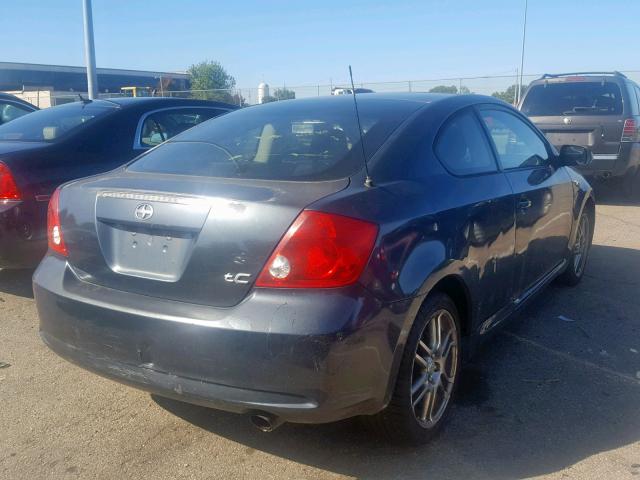 JTKDE177050041787 - 2005 TOYOTA SCION TC ნაცრისფერი ფოტო 4