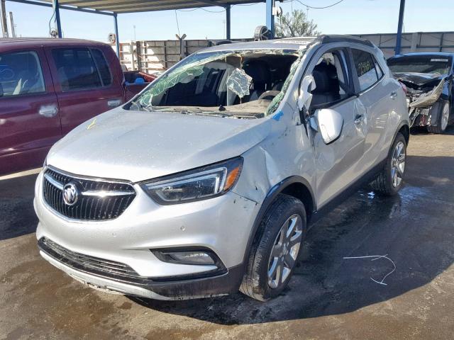 KL4CJHSM6JB647852 - 2018 BUICK ENCORE PRE SILVER photo 2