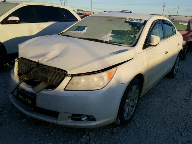 1G4GC5ED7BF115172 - 2011 BUICK LACROSSE C WHITE photo 2