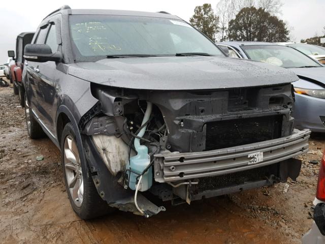 1FM5K7D89EGA72849 - 2014 FORD EXPLORER X GRAY photo 1