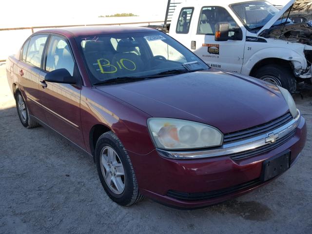 1G1ZT548X5F319818 - 2005 CHEVROLET MALIBU LS 红色 照片 1