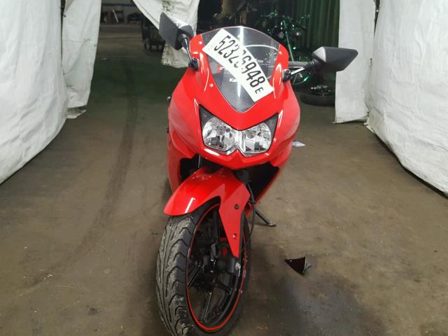 JKAEXMJ178DA14656 - 2008 KAWASAKI EX250 J RED photo 9