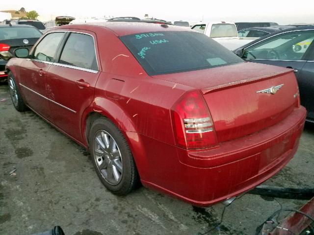 2C3LA73W07H662805 - 2007 CHRYSLER 300C SRT-8 RED photo 3