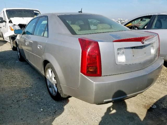 1G6DP567X50135902 - 2005 CADILLAC CTS HI FEA SILVER photo 3