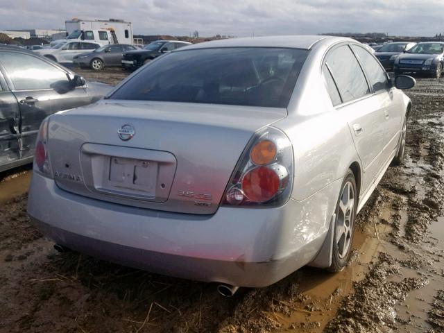 1N4BL11E53C100393 - 2003 NISSAN ALTIMA SE SILVER photo 4