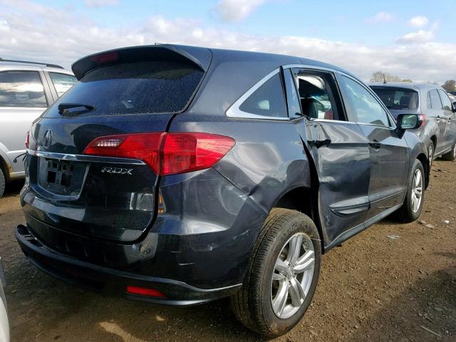 5J8TB3H36FL004635 - 2015 ACURA RDX BLACK photo 4