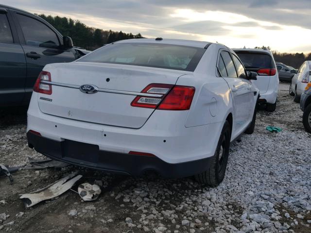 1FAHP2L85HG145541 - 2017 FORD TAURUS POL WHITE photo 4