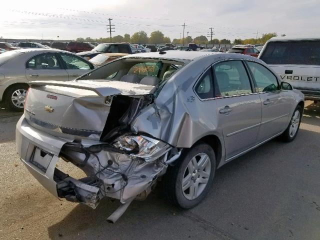 2G1WU581869328279 - 2006 CHEVROLET IMPALA LTZ SILVER photo 4