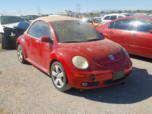 3VWSF31Y46M304853 - 2006 VOLKSWAGEN NEW BEETLE 红色 照片 1