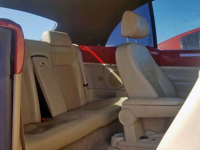 3VWSF31Y46M304853 - 2006 VOLKSWAGEN NEW BEETLE 红色 照片 6