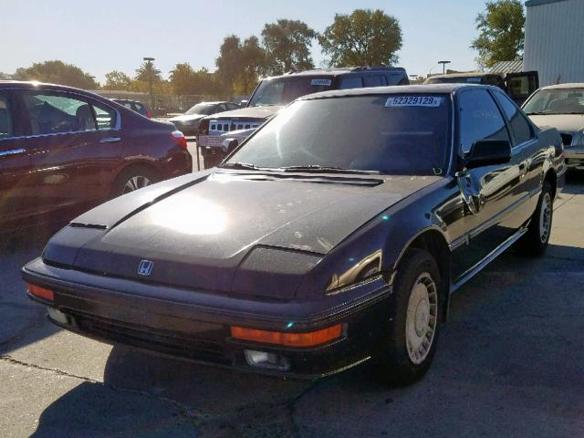 JHMBA4239JC015129 - 1988 HONDA PRELUDE 2. BLACK photo 2