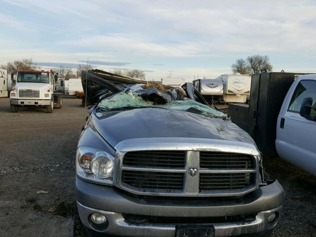 3D7MX39A18G239726 - 2008 DODGE RAM 3500 GRAY photo 9