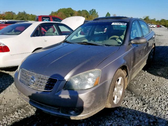 1N4BL11E35C123027 - 2005 NISSAN ALTIMA SE GREEN photo 2