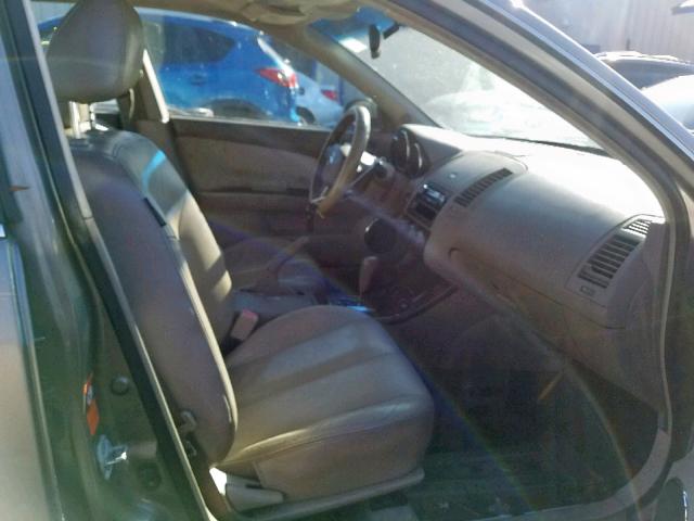 1N4BL11E35C123027 - 2005 NISSAN ALTIMA SE GREEN photo 5