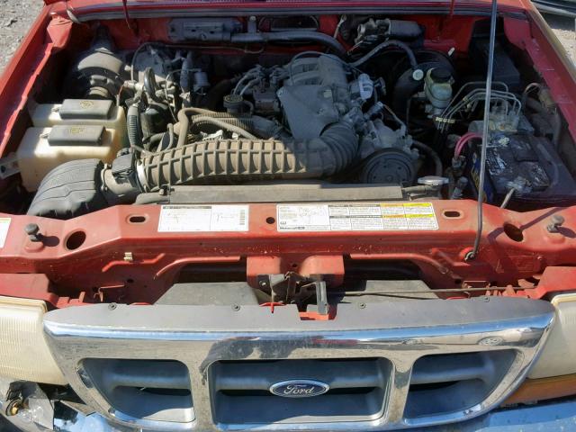 1FTZR15X3XPA86737 - 1999 FORD RANGER SUP RED photo 7