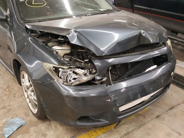 JTKDE177060084060 - 2006 TOYOTA SCION TC 灰色 照片 9