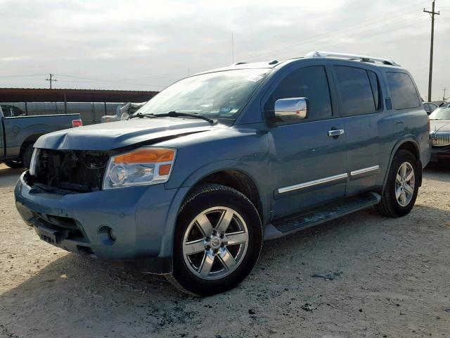 5N1BA0NF2CN622511 - 2012 NISSAN ARMADA SV SILVER photo 2