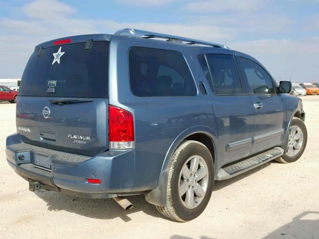 5N1BA0NF2CN622511 - 2012 NISSAN ARMADA SV SILVER photo 4