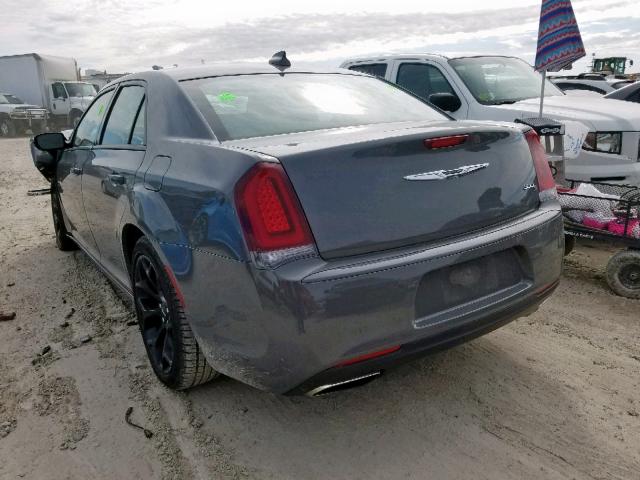 2C3CCABG0KH516642 - 2019 CHRYSLER 300 S GRAY photo 3