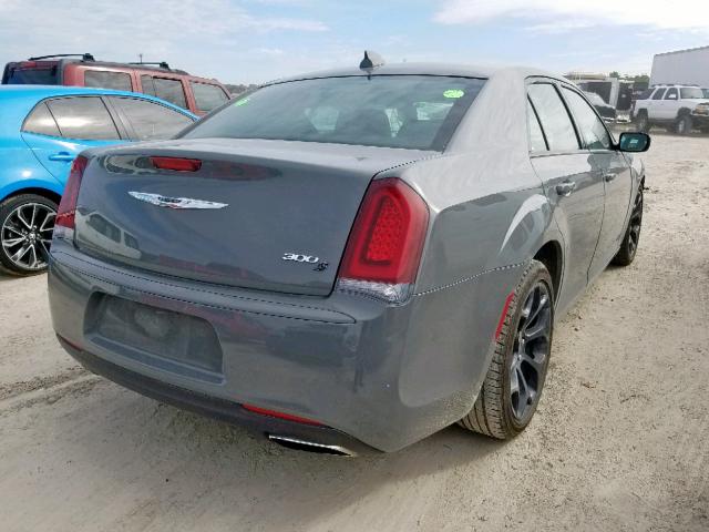 2C3CCABG0KH516642 - 2019 CHRYSLER 300 S GRAY photo 4