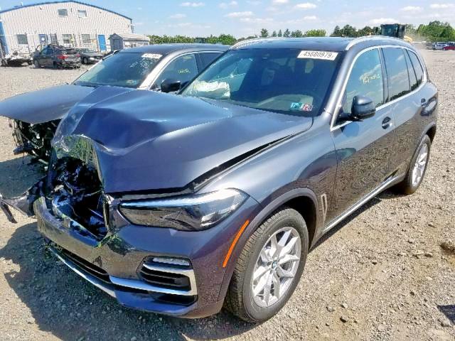 5UXCR6C56KLL63108 - 2019 BMW X5 XDRIVE4 Grau Foto 2