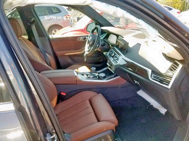 5UXCR6C56KLL63108 - 2019 BMW X5 XDRIVE4 Grau Foto 5