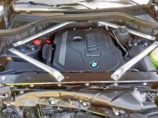 5UXCR6C56KLL63108 - 2019 BMW X5 XDRIVE4 GRAY photo 7