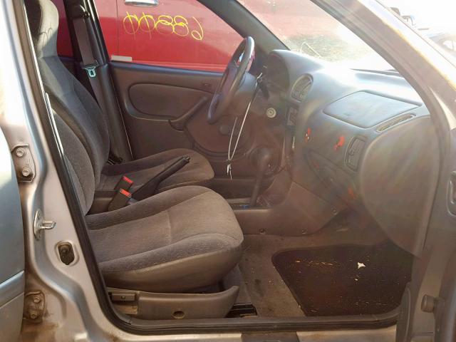 2C1MR522316712933 - 2001 CHEVROLET METRO LSI SILVER photo 5