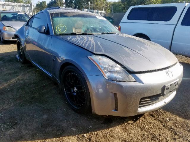 JN1AZ34D54T151237 - 2004 NISSAN 350Z COUPE GRAY photo 1