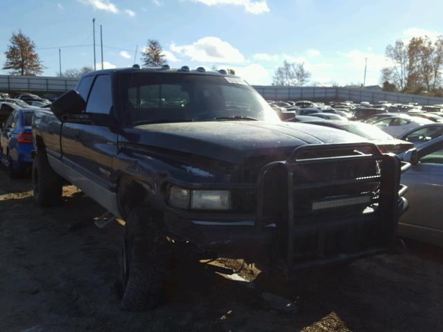 1B7KF23671J220928 - 2001 DODGE RAM 2500 BLUE photo 1