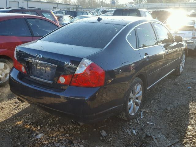 JNKAY01FX6M262589 - 2006 INFINITI M35 BASE BLUE photo 4