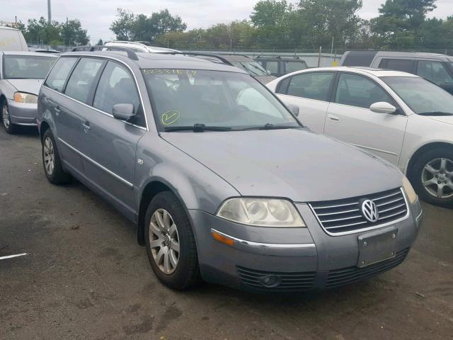 WVWVD63BX3E417353 - 2003 VOLKSWAGEN PASSAT GLS GRAY photo 1