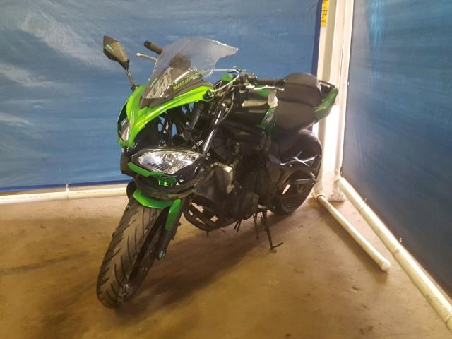 JKAEXEE17FDA20096 - 2015 KAWASAKI EX650 E GREEN photo 2