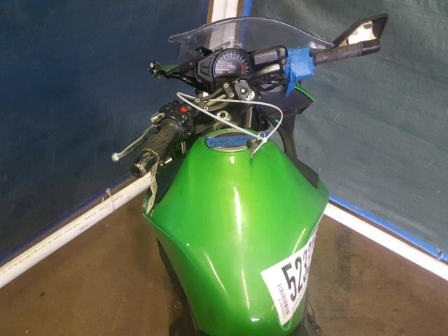 JKAEXEE17FDA20096 - 2015 KAWASAKI EX650 E GREEN photo 5