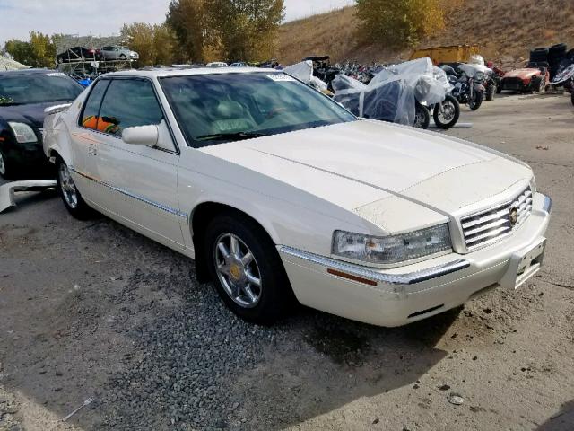 1G6ET1298YB702875 - 2000 CADILLAC ELDORADO T WHITE photo 1