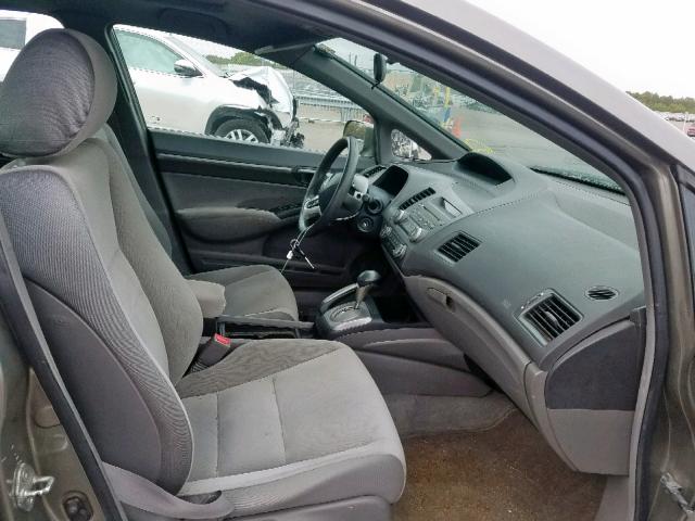 2HGFA16988H304429 - 2008 HONDA CIVIC EXL 灰色 照片 5