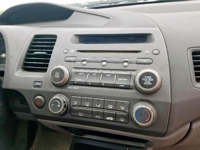 2HGFA16988H304429 - 2008 HONDA CIVIC EXL 灰色 照片 9