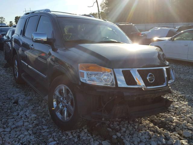 5N1BA0NEXAN605864 - 2010 NISSAN ARMADA PLA GRAY photo 1