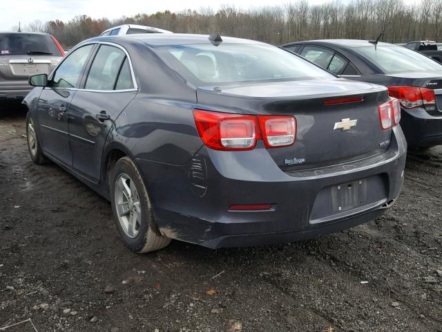 1G11B5SA5DF221963 - 2013 CHEVROLET MALIBU LS GRAY photo 3
