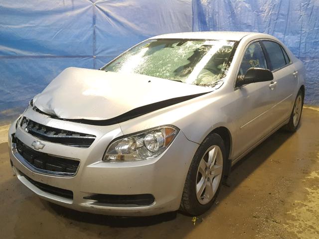 1G1ZB5E00CF209627 - 2012 CHEVROLET MALIBU LS ვერცხლისფერი ფოტო 2