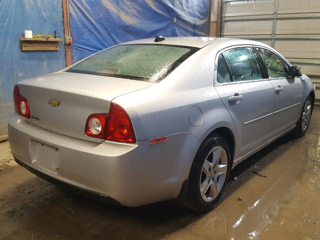 1G1ZB5E00CF209627 - 2012 CHEVROLET MALIBU LS ვერცხლისფერი ფოტო 4