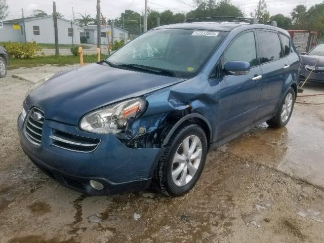 4S4WX85C964432168 - 2006 SUBARU B9 TRIBECA BLUE photo 2