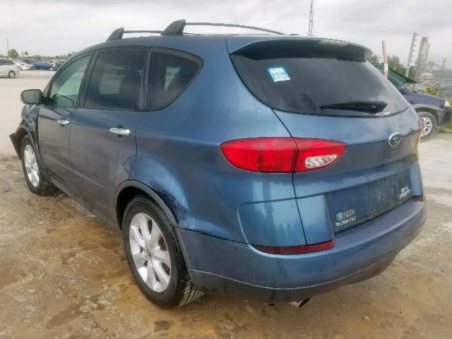 4S4WX85C964432168 - 2006 SUBARU B9 TRIBECA BLUE photo 3